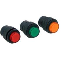 Chave push button 2 polos cores c/trava Chave push button 2 polos cores c/trava