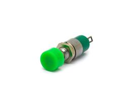 Chave Push-Button com 2 Terminais 1A/125Vac Ou 0,5A/250Vac Normalmente Aberta - Verde - DS-323