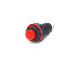 Chave Push-Button com 2 Terminais e sem Trava 1A/250Vac Desliga/(Liga) - Vermelho - DS-213