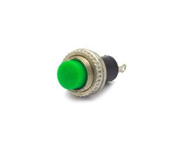 Chave Push-Button com 2 Terminais sem Trava Desliga/(Liga) - Verde - DS-314