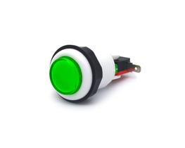 Chave Push-Button PBS-29 Utilizada em Arcades Fliperamas - Verde