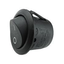 Chave Redonda Gangorra ON/ OFF 2T 6A 250VAC KCD1-106 101 Chave Redonda Gangorra ON/ OFF 2T 6A 250VAC KCD1-106 101