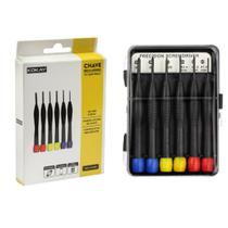Chave Relojoeiro Kit Fenda + Philips C/ 6 Pecas - Kokay Chave Relojoeiro Kit Fenda + Philips C/ 6 Pecas - Kokay