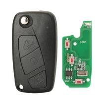 Chave Remota 433MHz para Fiat Bravo, Stilo, Punto, Ducato, Ypsilon, Peugeot Boxer e Citroen Jumper