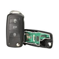 Chave Remota 434MHz ID48 para VW Golf, Passat, Tiguan, Polo, Jetta, Beetle, Skoda e Seat