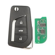 Chave Remota De Carro 433Mhz FSK Flip Para Toyota 2018+ Corolla RAV4 Hice Wildlander Com Chip ID8A