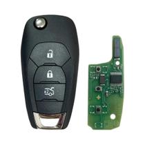 Chave Remota Flip 433MHz 46Chip Para Chevrolet Colorado Cruze Trax LS Com 2 Ou 3 Botões, PCB Chave Remota Flip 433MHz 46Chip Para Chevrolet Colorado Cruze Trax LS Com 2 Ou 3 Botões, PCB