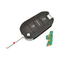 Chave Remota Flip Para Carro Citroen Peugeot Smart 434MHZ ID46 Chip PCF7941A Para C3 C4 Cactus 208