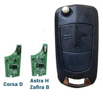 Chave Remota Flip Para Opel Vauxhall Corsa D Astra H Zafira B Holden 433MHz 2 Botões PCF7941A
