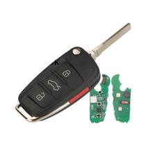 Chave Remota Inteligente Para Audi A3 TT S3 2007-2010, 315MHz, 4 Botões, Jingyuqin ID48
