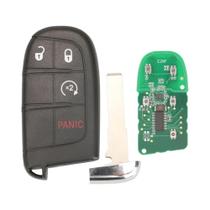 Chave Remota Inteligente Para Fiat 500 500L 500X 2016-2019, 3/4/5 Botões, 433MHz, Chip 4A, Peça De