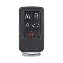 Chave Remota Inteligente Volvo XC60 S60 V40 V60 S80 XC70 433Mhz FSK Chip ID46 5 Botões FCCID