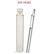 Chave Remota Metálica Em Branco Não Cortada Para Peugeot 407 Citroen 54 5pcs 10pcs 20pcs Keydiy