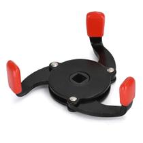 Chave Removedora De Filtro De Óleo Ajustável Universal 3 Mandíbulas 3/8 "60mm a 95mm Acessórios