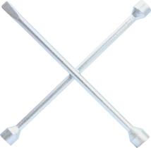 Chave Roda Cruz 17 X 19 X 21 Mm com Espátula Prata Chave Roda Cruz 17 X 19 X 21 Mm com Espátula Prata