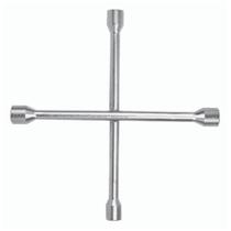 Chave Roda Cruz 4 Bocas 17x19x21x23mm Profissional Aço - Cinoy