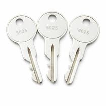 Chave Rolvyns 8025 para porta de camper Coleman, pacote com 3 Chave Rolvyns 8025 para porta de camper Coleman, pacote com 3
