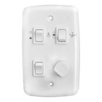 Chave rotativa bivolt br 2 lampadas 301 rima