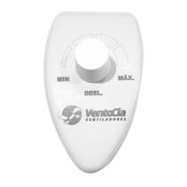 Chave Rotativa Controlador de Velocidade Ventilador Oscilante Mouse Branco Bivolt - Facit