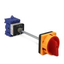 Chave rotativa d11 63a 3p on/off haste 150mm sibratec Chave rotativa d11 63a 3p on/off haste 150mm sibratec