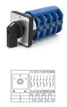 Chave Rotativa Lw26-63 1-0-2 63A 16 Contatos