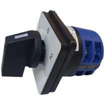 Chave Rotativa Manual de 32a com 3 Posições Bifásica Transferência Bipolar