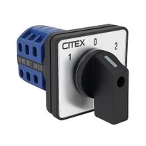 Chave rotativa motor 2 vel dahlander lw26-20 6s/4