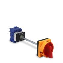 Chave Rotativa Porta Painel Liga e Desliga D11-63A Haste 150mm Sibratec