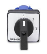 Chave Rotativa Seletora Unipolar LW28-20-3 20A 3 Posições Chave Rotativa Seletora Unipolar LW28-20-3 20A 3 Posições