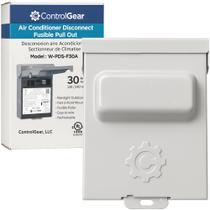 Chave Seccionadora ControlGear W-PDS-F30A 30A 240V para Área Externa Chave Seccionadora ControlGear W-PDS-F30A 30A 240V para Área Externa