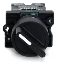 Chave Seletora 3 Posições 22mm + 2 Blocos De Contato