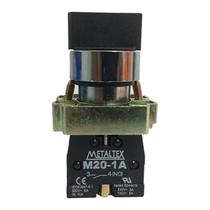 Chave Seletora 3 Posições Retorno Metaltex