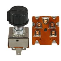 Chave Seletora 3 Velocidades 5 Pinos Interruptor Rotativo Universal