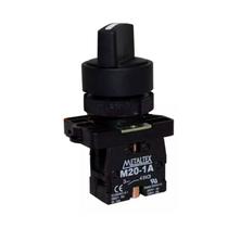 Chave Seletora 3posições Com Retorno 2NA Metaltex Chave Seletora 3posições Com Retorno 2NA Metaltex