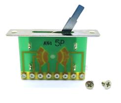 Chave seletora ALPHA 5 posições guitarra Strato c/ parafusos Chave seletora ALPHA 5 posições guitarra Strato c/ parafusos
