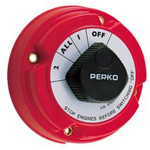Chave seletora de bateria Perko 8501DP Medium Duty Red Small Chave seletora de bateria Perko 8501DP Medium Duty Red Small