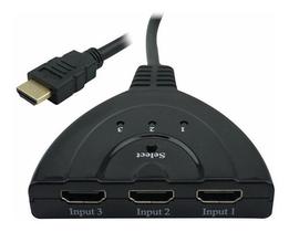 Chave Seletora Dig Hdmi Com 3 Entradas X 1 Saída