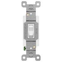 Chave seletora ENERLITES 84150-W 15A 125VAC 4 vias branca