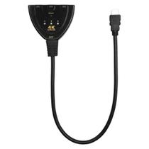 Chave Seletora Hub Hdmi Evus C-079 3 Entradas X 1 Saida Chave Seletora Hub Hdmi Evus C-079 3 Entradas X 1 Saida