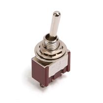 Chave Seletora Mini 2 Posições Toogle Dourada Spirit M105-GD Chave Seletora Mini 2 Posições Toogle Dourada Spirit M105-GD