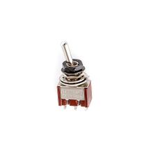 Chave Seletora Mini 2 Posições Toogle Preta Spirit M105-BK Chave Seletora Mini 2 Posições Toogle Preta Spirit M105-BK