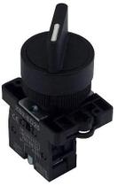 Chave seletora plastica xb2-ed21 2 posicoes fixa 1na 400v 10a manopla curta sibratec 4396