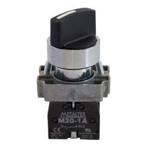 Chave Seletora Preto 2NA Metaltex