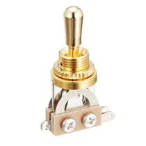 Chave Seletora Switch Hosco Guitarra Les Paul 3 Posições Dourada