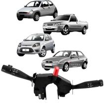 Chave Seta Completa Limpador Parabrisa Alerta para Ford Fiesta 96 a 02 / KA 00 a 14 / Courier 97 a 01 - Sem Limpador Tra Chave Seta Completa Limpador Parabrisa Alerta para Ford Fiesta 96 a 02 / KA 00 a 14 / Courier 97 a 01 - Sem Limpador Tra