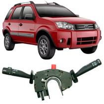 Chave Seta Ecosport 2004 Ate 2012 Com limpador dianteiro e traseiro Com interruptor de emergencia sem lampada Com bracket (suporte do comando do som)