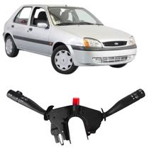 Chave Seta Fiesta Hatch Sedan 1996 ate 2012 Courier 1997 em diante Ka 2000 ate 2012 Troller T4 de 2009 ate 2015 Com Acionamento Da Lanterna, Farol Alt