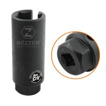 Chave Sonda Lambda Sextavado 22 mm Com Rasgo Catraca 3/8 Aço Cromo Vanádio