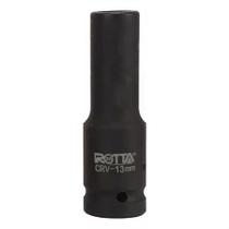 Chave Soquete De Impacto Sextavado Longo 1/2 Pol X 13mm Rotta