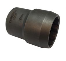 Chave soquete estriado de 36mm com encaixe 3/4 para a porca do cubo dianteiro do polo chimonek 10037